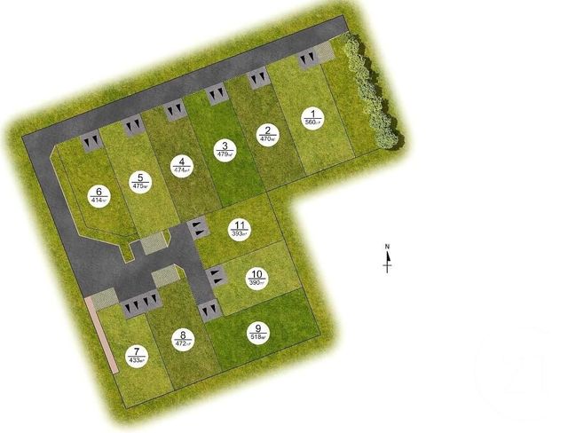 Terrain à vendre AGON COUTAINVILLE