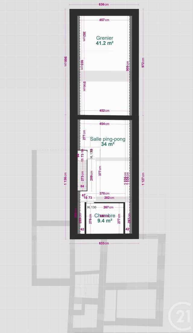 maison à vendre - 7 pièces - 170.0 m2 - AGON COUTAINVILLE - 50 - BASSE-NORMANDIE - Century 21 Royer Immo