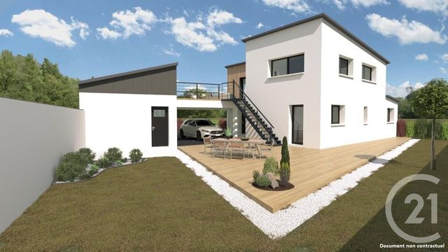 terrain à vendre - 600.0 m2 - BREVILLE SUR MER - 50 - BASSE-NORMANDIE - Century 21 Royer Immo