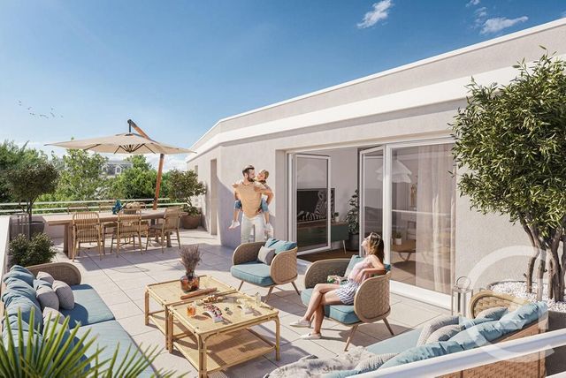 Appartement F3 à vendre - 3 pièces - 60.64 m2 - DONVILLE LES BAINS - 50 - BASSE-NORMANDIE - Century 21 Royer Immo