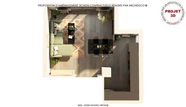 Appartement F3 à vendre - 3 pièces - 95.51 m2 - GRANVILLE - 50 - BASSE-NORMANDIE - Century 21 Royer Immo