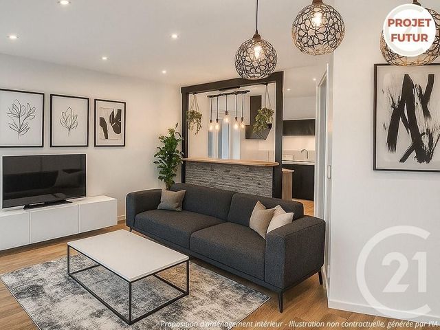 Appartement F3 à vendre - 6 pièces - 94.0 m2 - GRANVILLE - 50 - BASSE-NORMANDIE - Century 21 Royer Immo