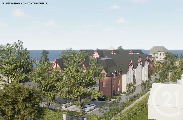 Appartement F3 à vendre - 3 pièces - 56.23 m2 - JULLOUVILLE - 50 - BASSE-NORMANDIE - Century 21 Royer Immo