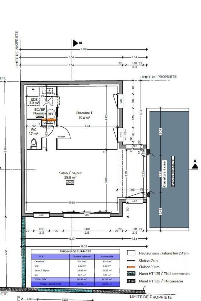 maison à vendre - 6 pièces - 121.54 m2 - ST PAIR SUR MER - 50 - BASSE-NORMANDIE - Century 21 Royer Immo