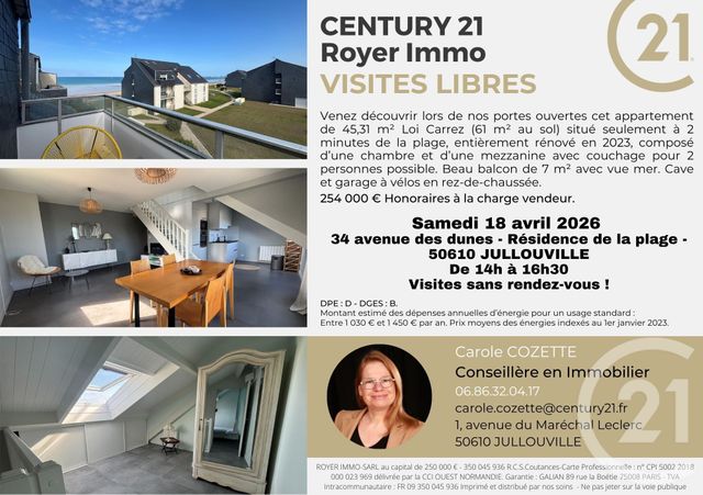 appartement - JULLOUVILLE - 50