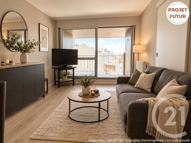 Appartement F3 à vendre - 3 pièces - 58.43 m2 - GRANVILLE - 50 - BASSE-NORMANDIE - Century 21 Royer Immo